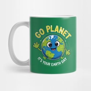 Go Planet It's Your Earth Day Mug